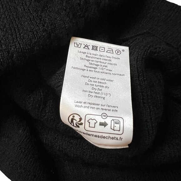 Sezane Lace V-Neck Sweater - Picture 6 of 9